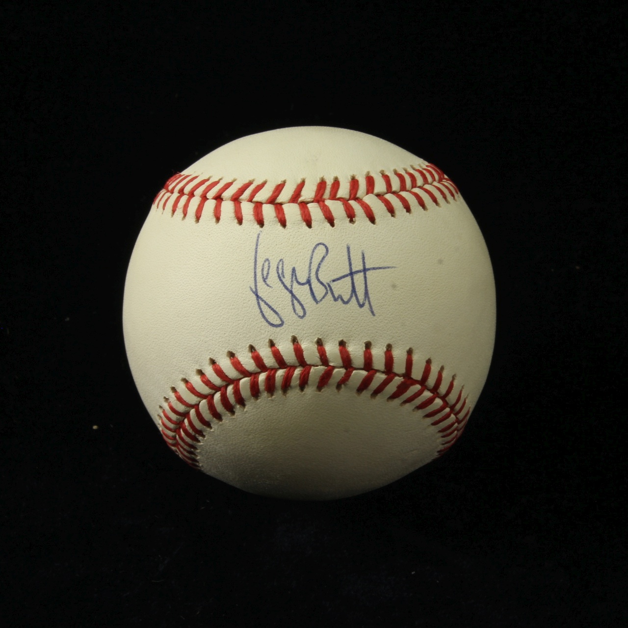 Autographed Baseball with CoA, George Brett