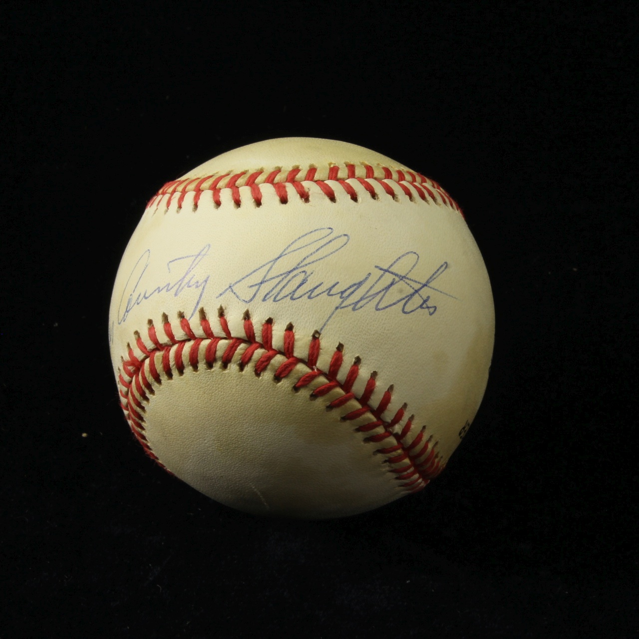 Autographed Baseball with CoA, Enos Slaughter