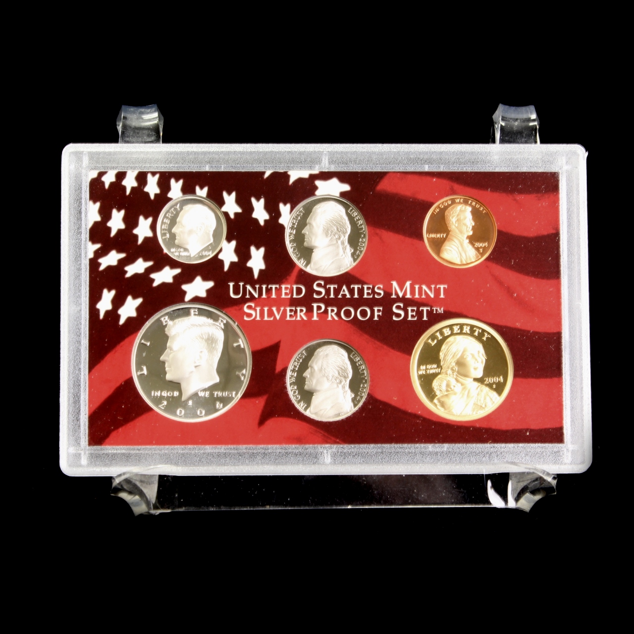 2004-S United States Mint Silver Proof Set, 50-State Quarter Set