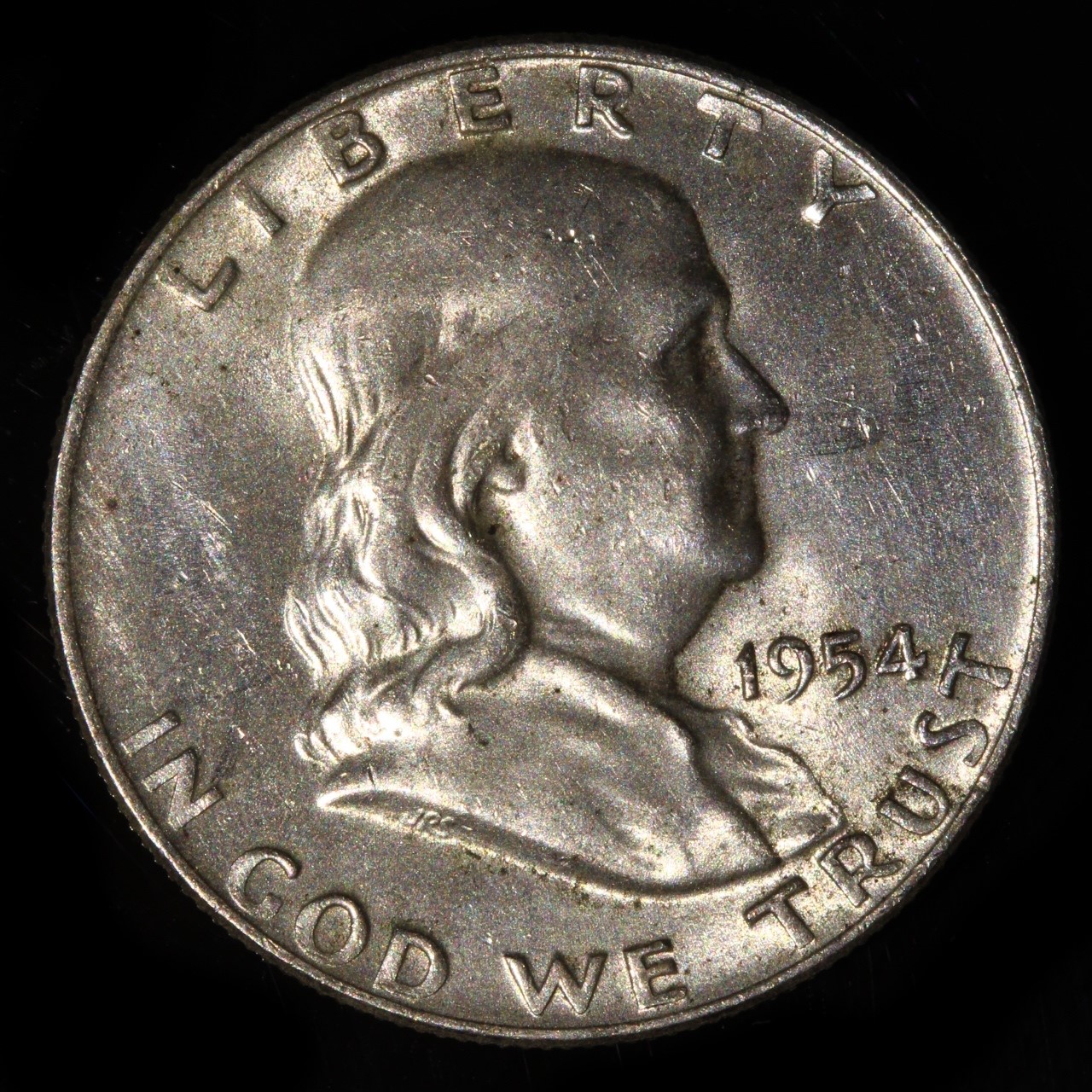 1954 Franklin Half Dollar, XF-Grade