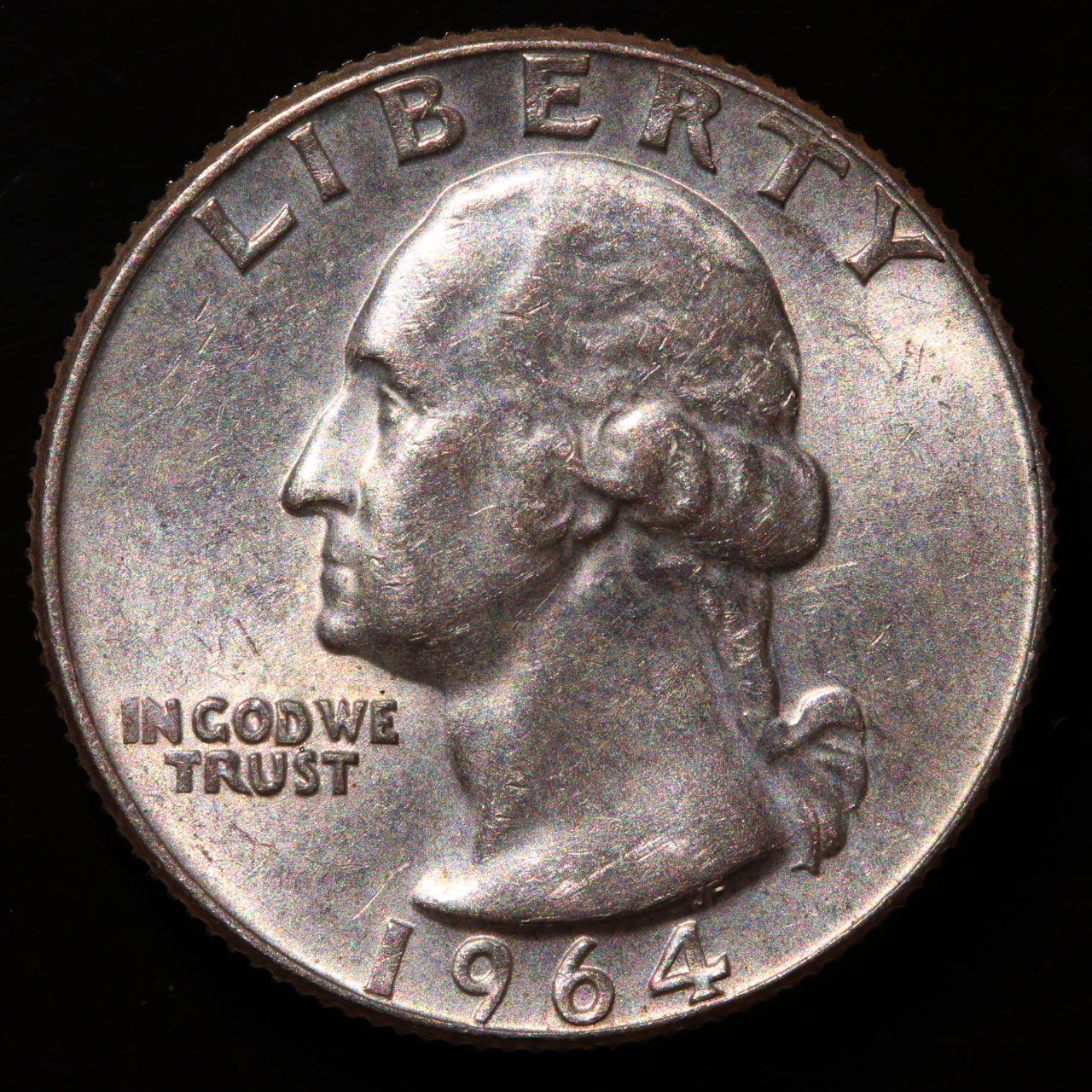 1964-D Washington Quarter, VF-30