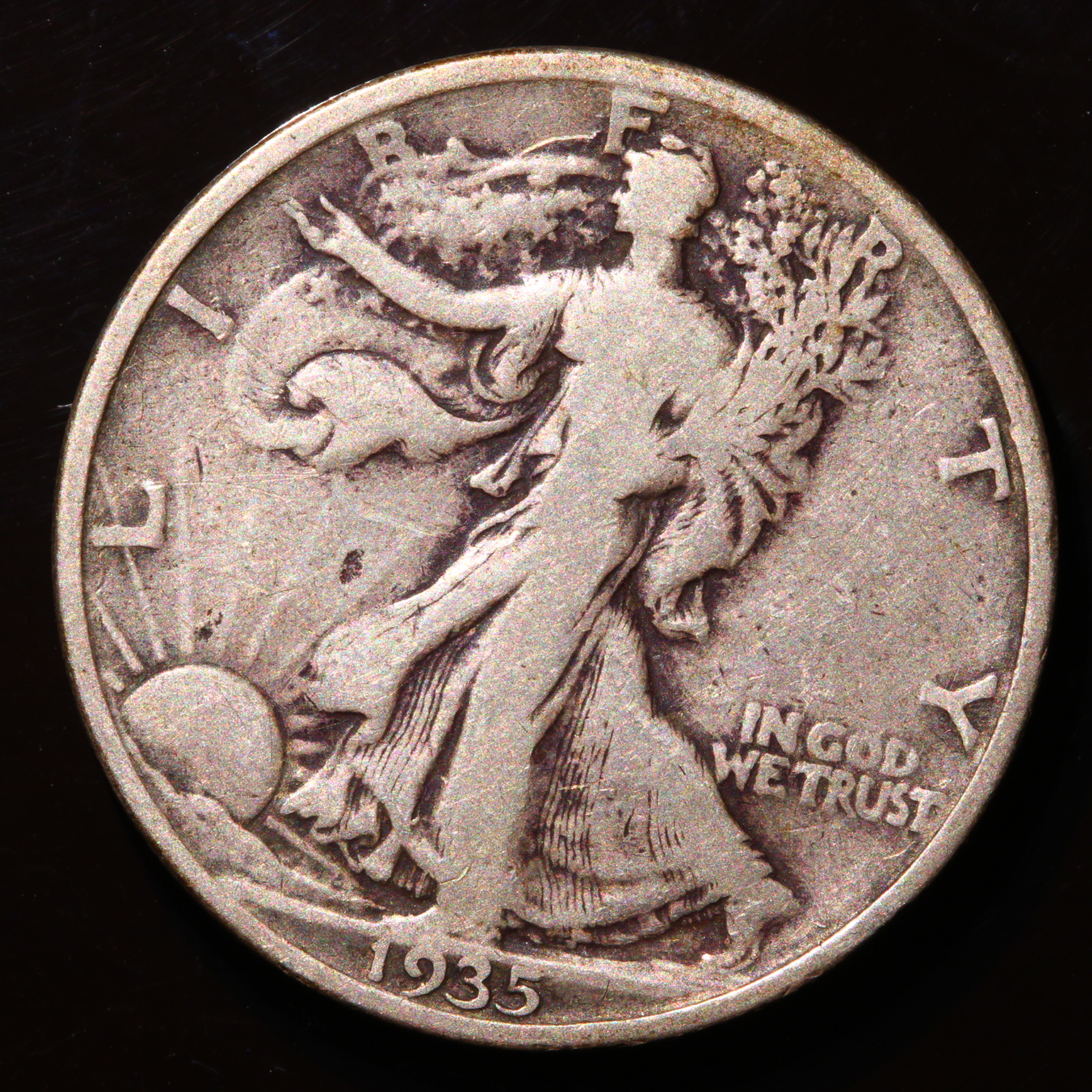 1935 Walking Liberty Half Dollar, G-4