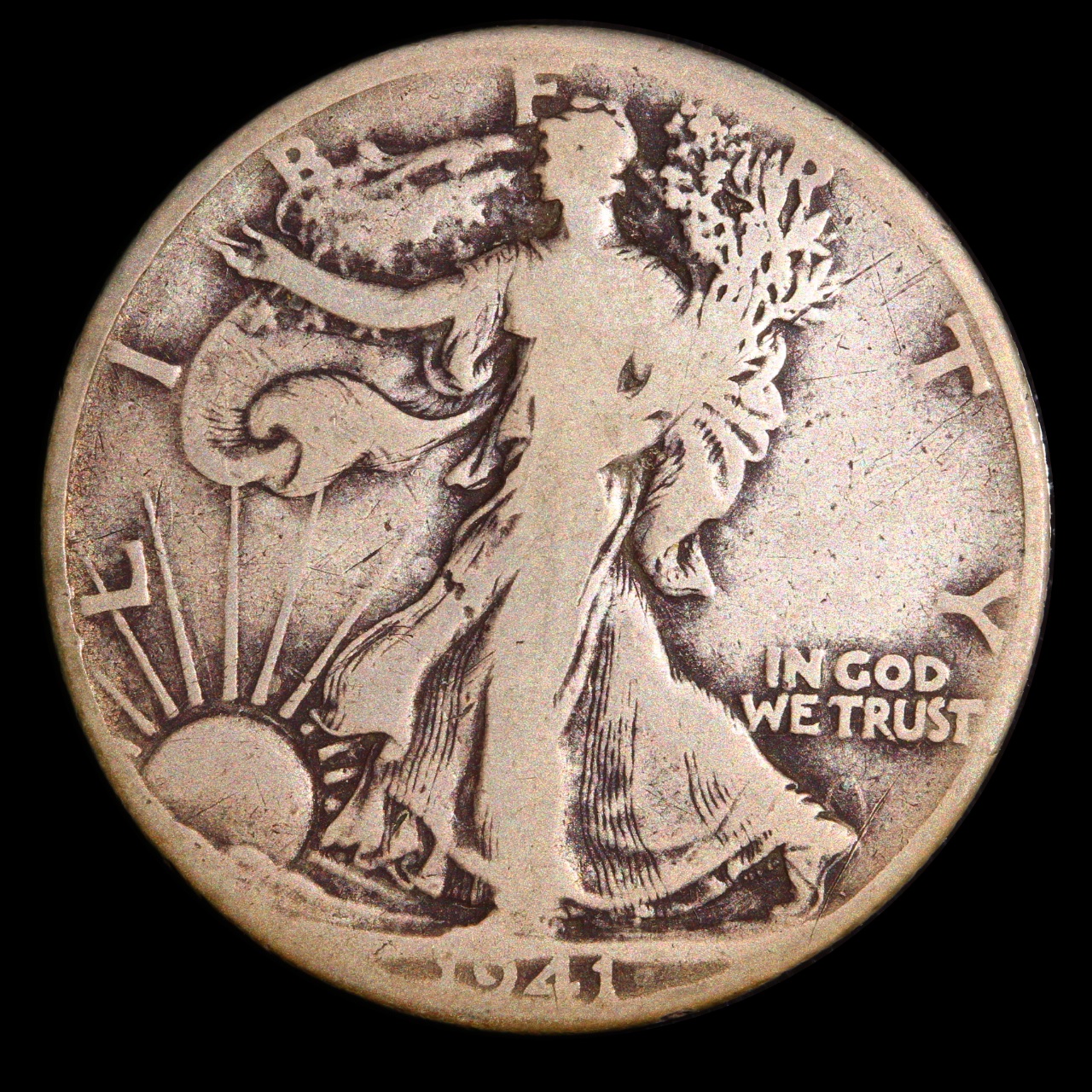 1941 Walking Liberty Half Dollar, G-6
