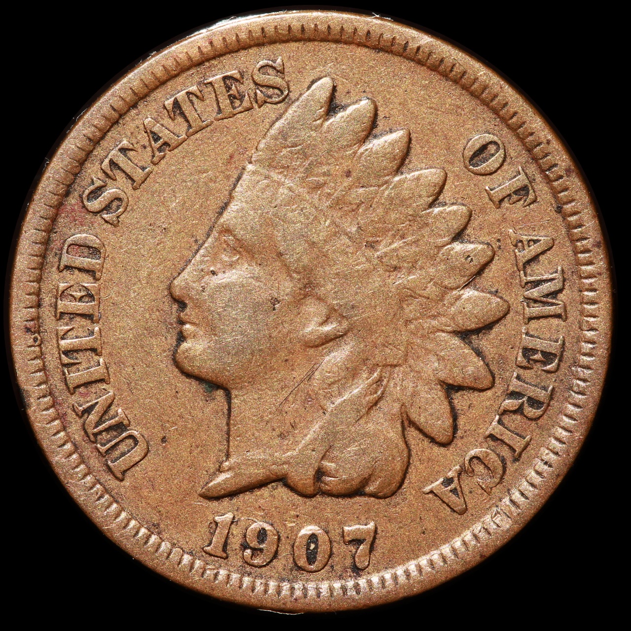 1907 Indian Cent, G-6