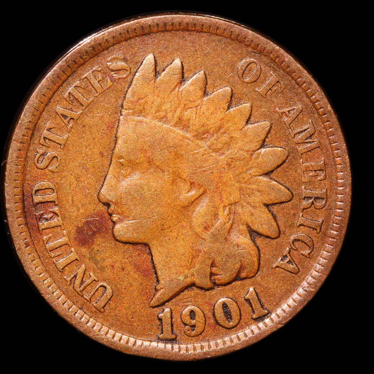 1901 Indian Cent, G-6
