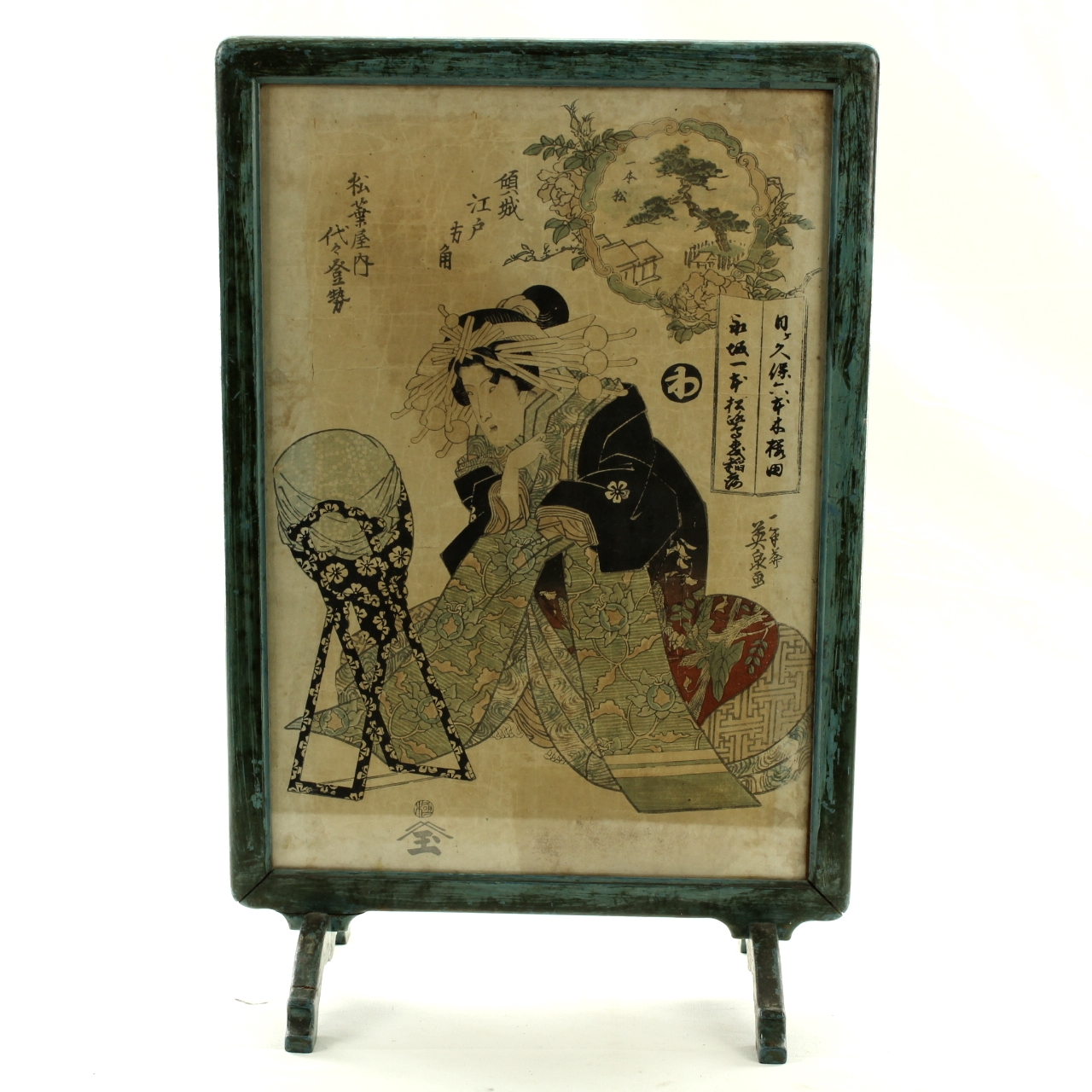 Pair of 19th Century Japanese Wood Block Prints