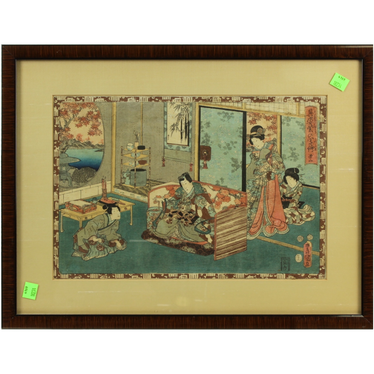 19th Century Japanese Wood Block Print