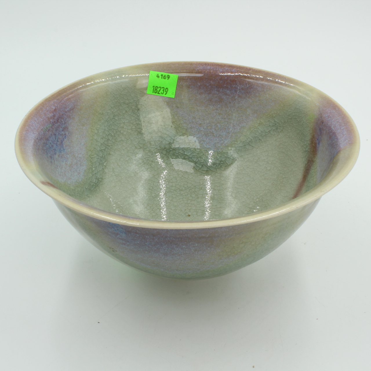 Vintage Japanese Ceramic Bowl, Large